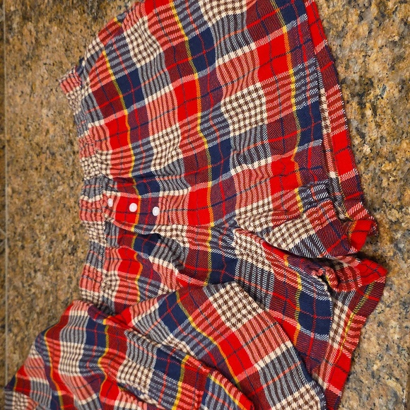 Aerie Red and Navy Plaid Pajama Set - Picture 3 of 6